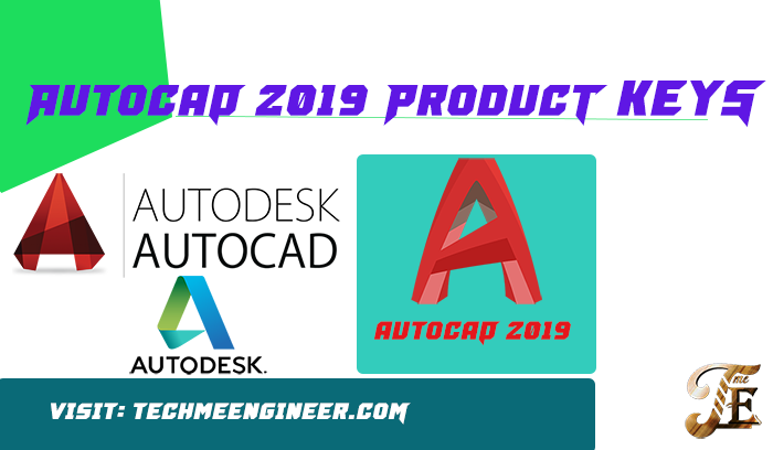 autocad 2019 product keys