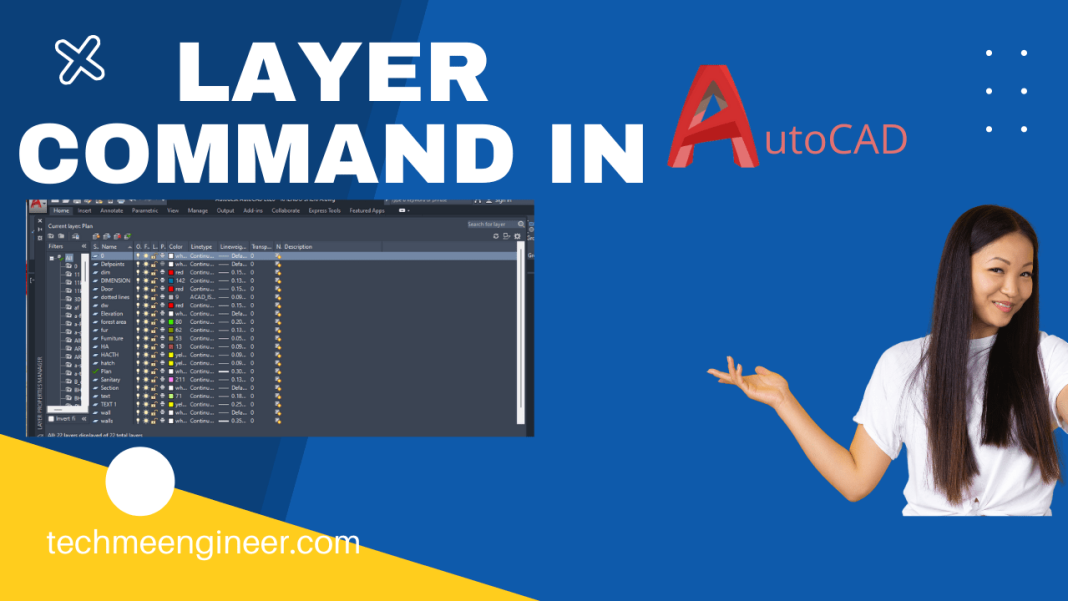 What is Layer Command in AutoCAD? Try This Layer Command Layer Command in AutoCAD