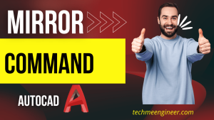 Mirror Command in AutoCAD | How to use the Command? mirror command in autocad