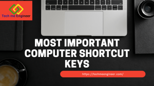Top 100 Most Important Computer Shortcut Keys Special for Basic to Advanced Course. Most Important Computer Shortcut Keys