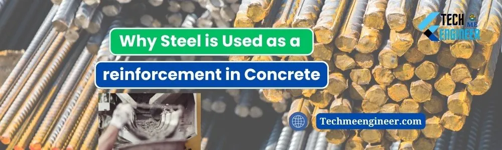 steel used as reinforcement in concrete