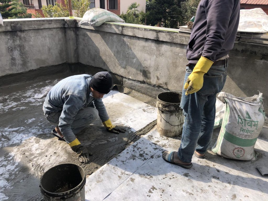 Membrane sheet lapping