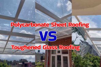 Polycarbonate Sheet Vs Toughened Glass Roofing