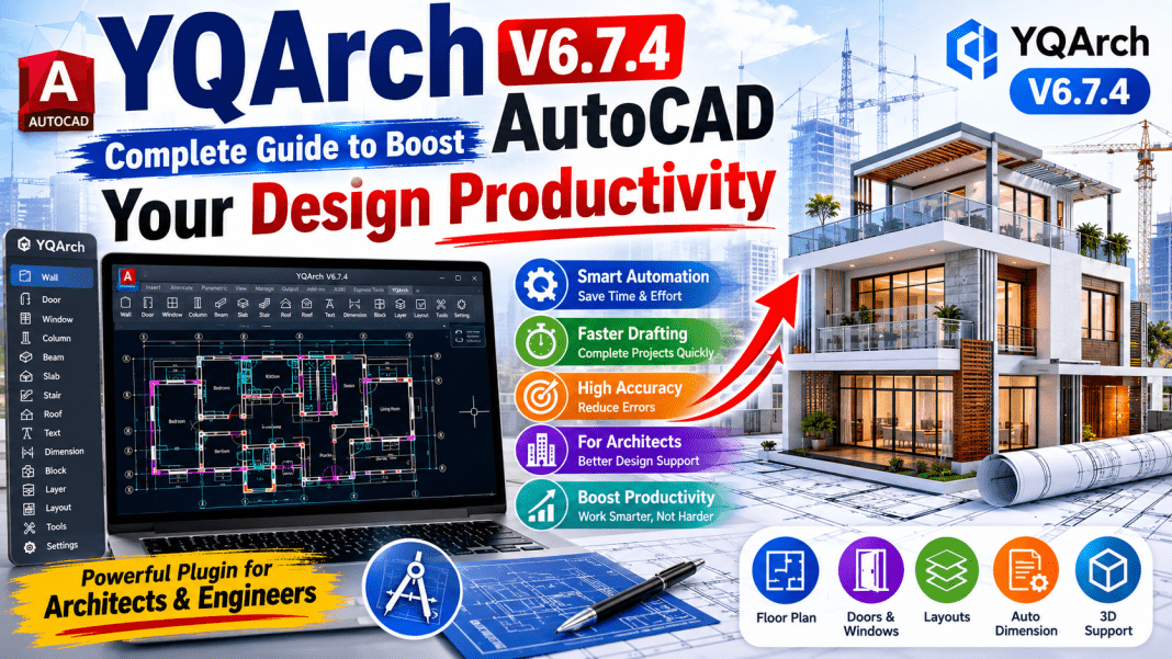 YQArch V6.7.4 AutoCAD